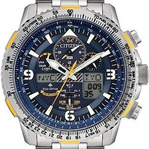 NEW Citizen JY8101-52L Promaster Blue Angels Skyhawk Titanium Watch